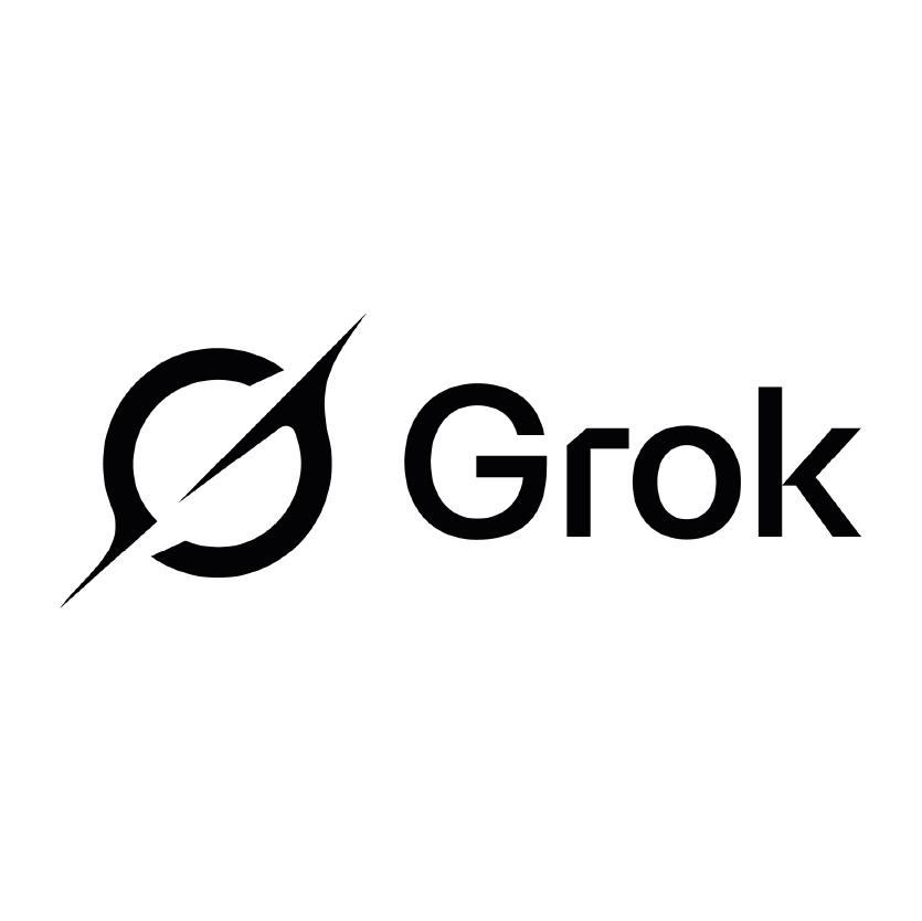 Grok AI logo
